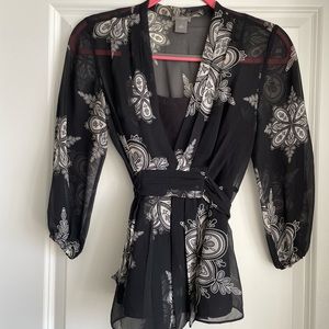 Beautiful Sheer blouse with Cami | | Ann Taylor | 2P